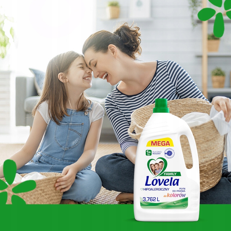 Detailní pohled na balení hypoalergenního gelu Lovela Family