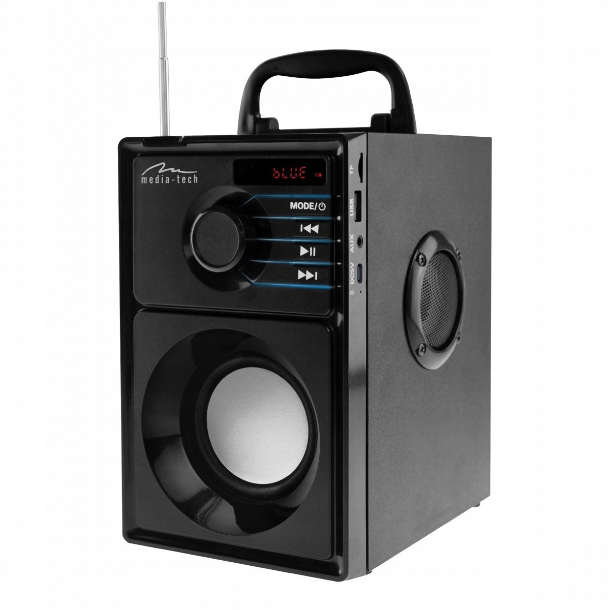 Přenosný Bluetooth reproduktor Media-Tech BOOMBOX Silver MT3179
