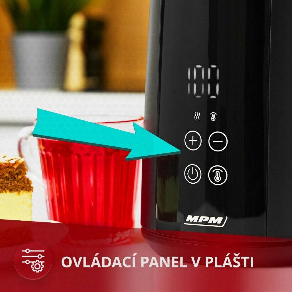 Vnitřní nerezová nádoba konvice MPM MCZ-120/C o objemu 1,5 l