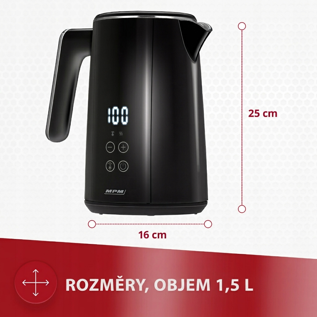 Vysoký výkon konvice MPM MCZ-120/C