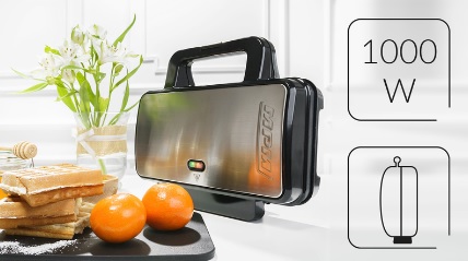 Stabilní protiskluzové provedení vaflovače MPM MGO-20M