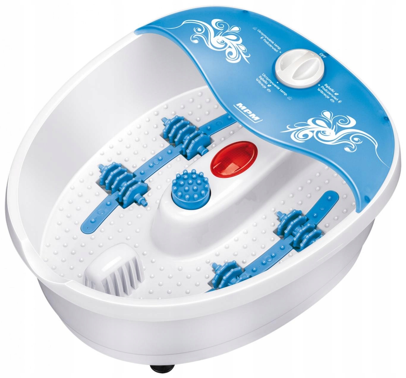 Hydromasážní a vibrační přístroj na nohy MPM MMS-01 s výkonem 70 W