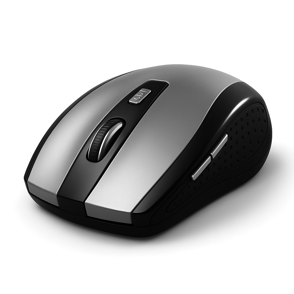 Bezdrátová myš Media-Tech Raton Pro MT1113T černo-titanová detail výrobce