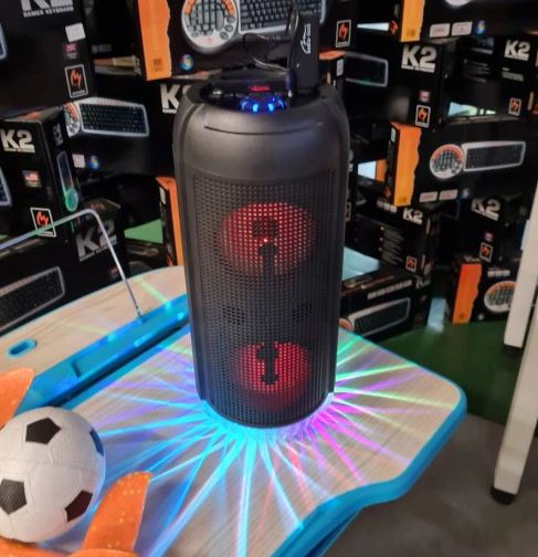 Karaoke reproduktor Media-Tech PARTYBOX KEG BT MT3174 s mikrofonem