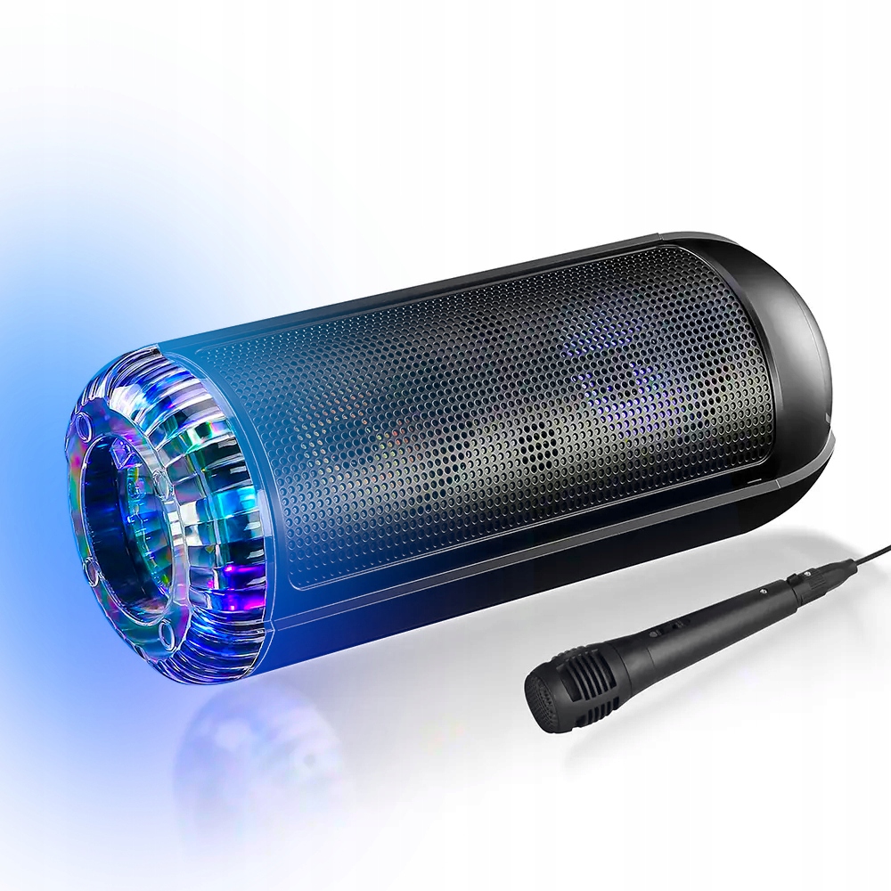 Černý přenosný boombox Media-Tech PARTYBOX KEG BT MT3174