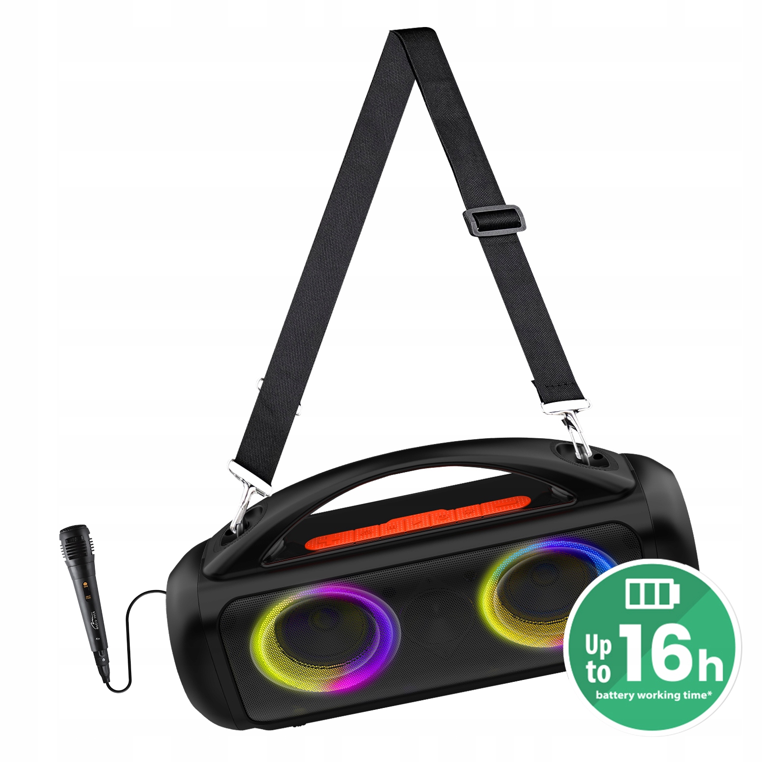 Přenosný Bluetooth reproduktor POWER AUDIO PRO MT3184 se zesílenými basy