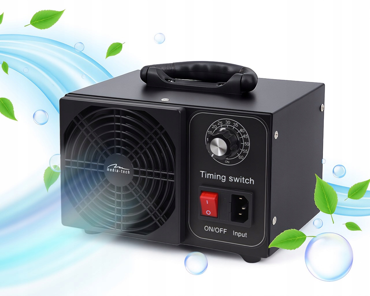 Media-Tech generátor ozonu pro dezinfekci a čištění vzduchu Ozone GE hmotnost produktu s jednotkovým balením 1.98 kg