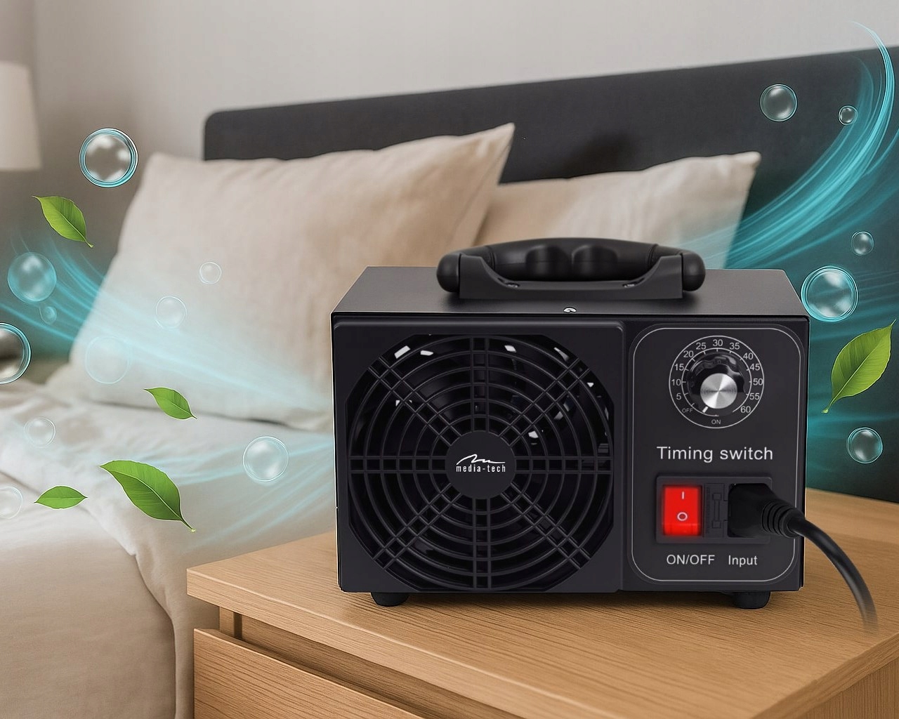 Media-Tech generátor ozonu pro dezinfekci a čištění vzduchu Ozone GE detail produktu