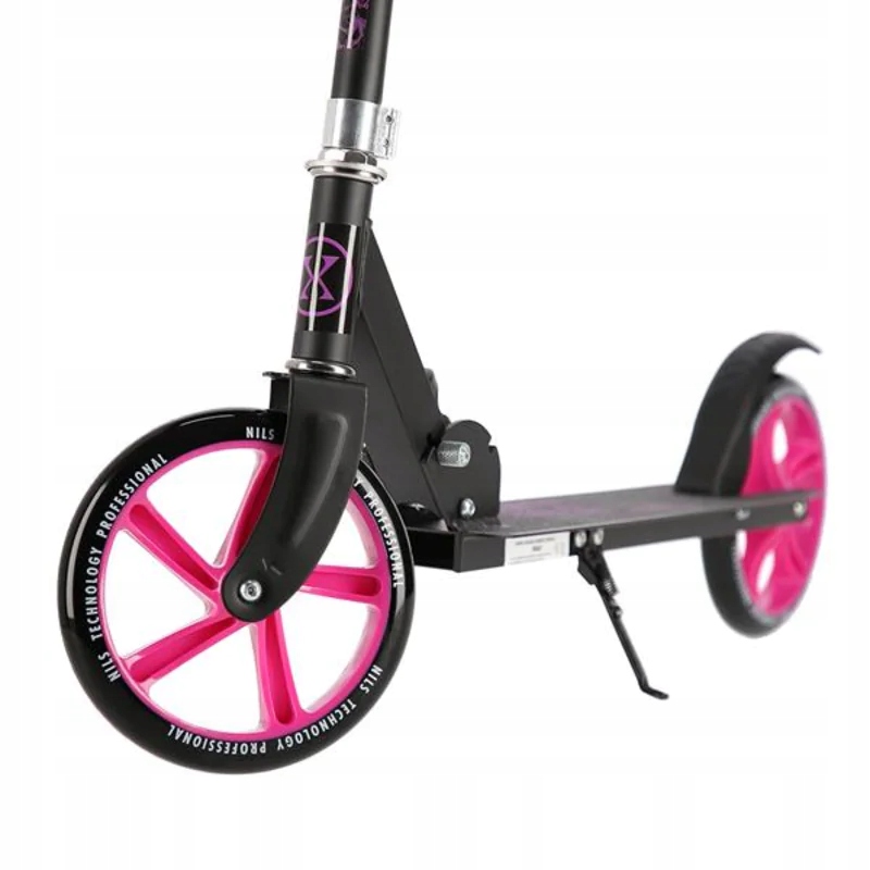 Nízká hmotnost 5.5 kg skládací koloběžky NILS Pink