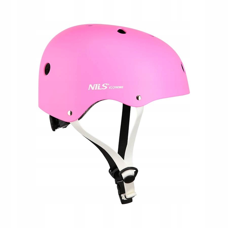 Dětská růžová přilba Nils Extreme MTW001 Vel. M – detail balení a EAN kód