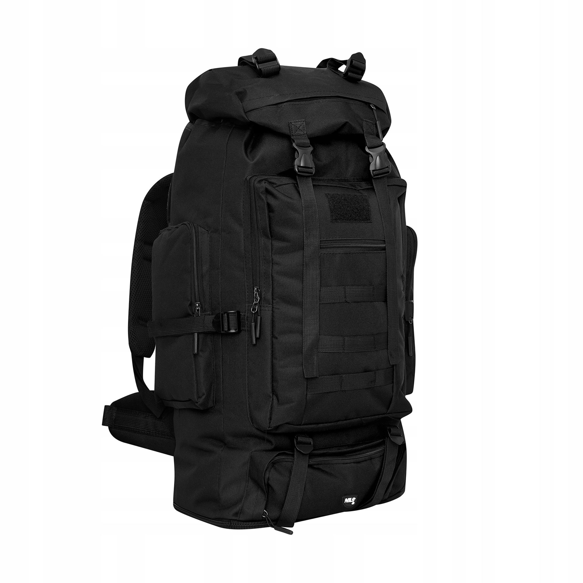 Taktický batoh Nils Camp NC1785 Magnum 100L – detail nastavitelného bederního pásu pro lepší rozložení hmotnosti