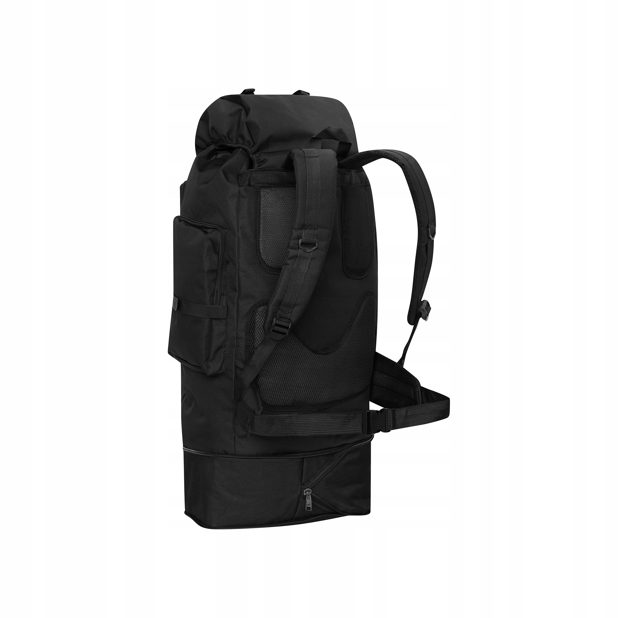 Taktický batoh Nils Camp NC1785 Magnum 100L – ukázka maximální výšky až 90 cm
