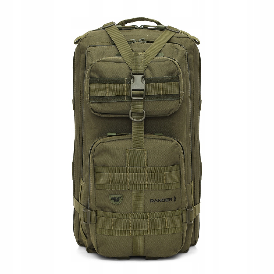 Taktický batoh Nils Camp NC3902 Ranger Zelený 45L - zobrazení kapacity