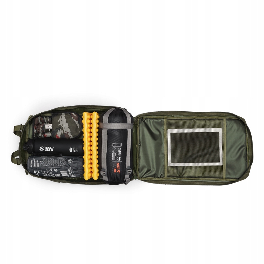 Taktický batoh Nils Camp NC3902 Ranger Zelený 45L - šířka batohu
