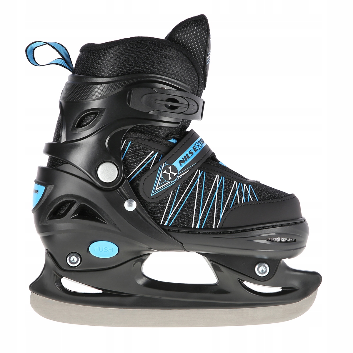 NILS BRUSLE 2V1 ČERNÁ/MODRÁ S(31-34) NH11912 – minimální délka vložky 18 cm