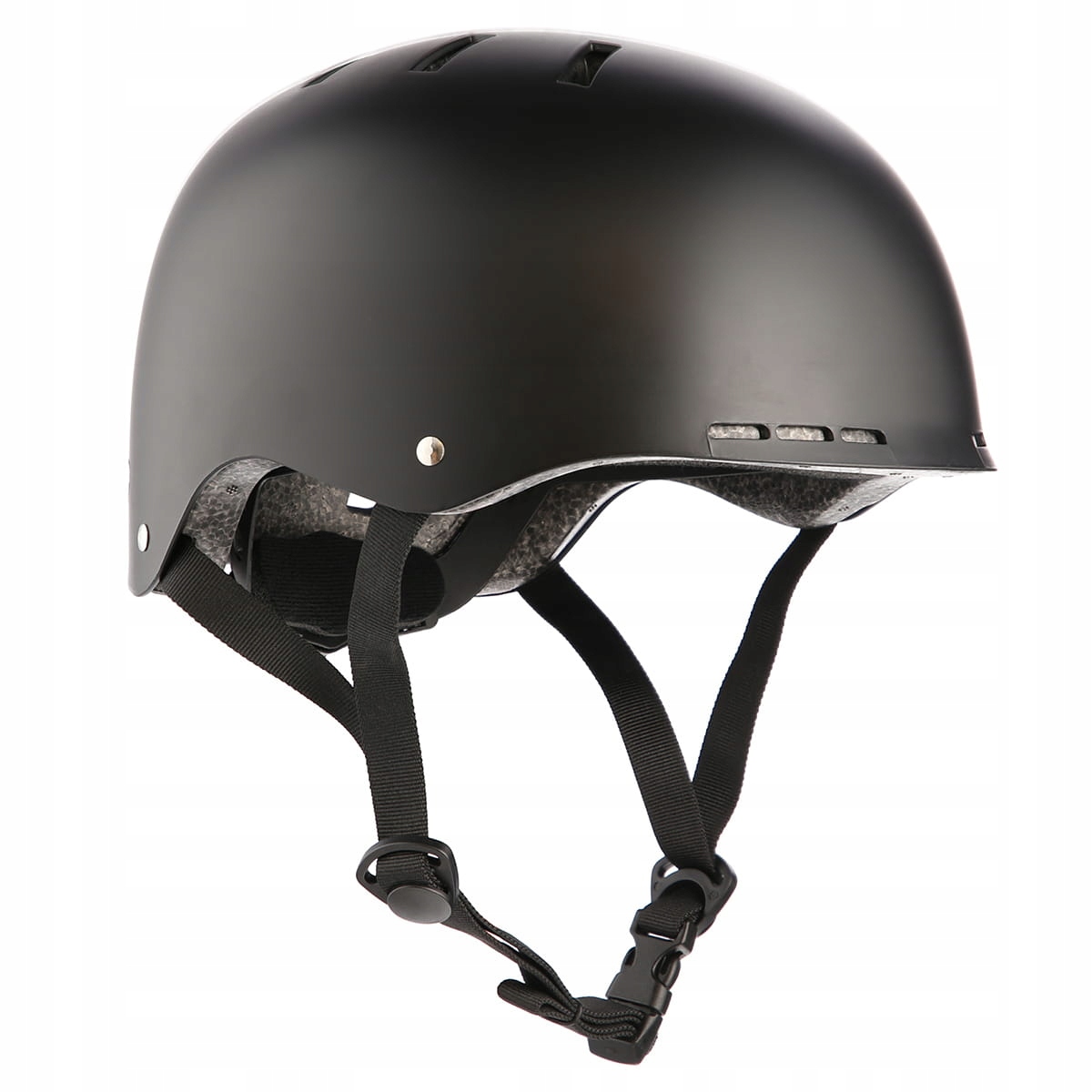 Černá dětská helma NILS Extreme MTW03 vel. L – celkový pohled na design