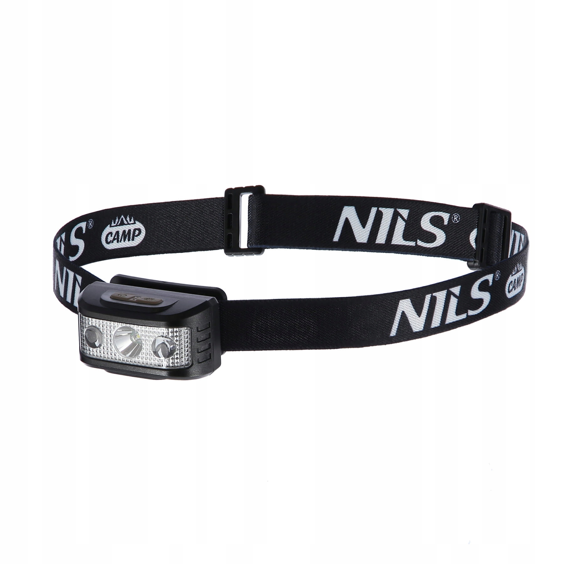 Akumulátorová čelovka Nils Camp NC0006 LED s USB vstupem a voděodolností