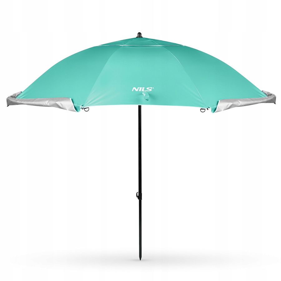 Zahradní plážový slunečník Velký skládací Paraván UV filtr 240 cm + Obal - Nils Camp NC17114