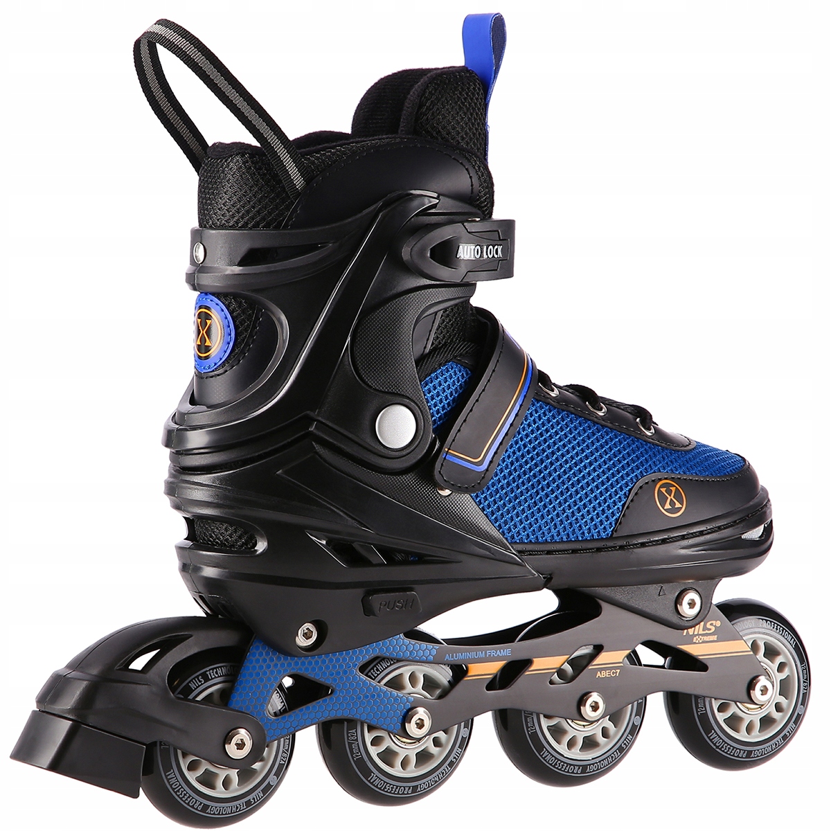 Brusle 2v1 Nils Extreme nastavitelné 39-43 PU 82A ABEC-7 - značka Nils Extreme