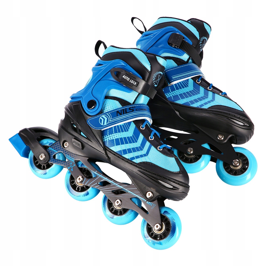 pár bruslí Nils Extreme NH18192 v inline konfiguraci