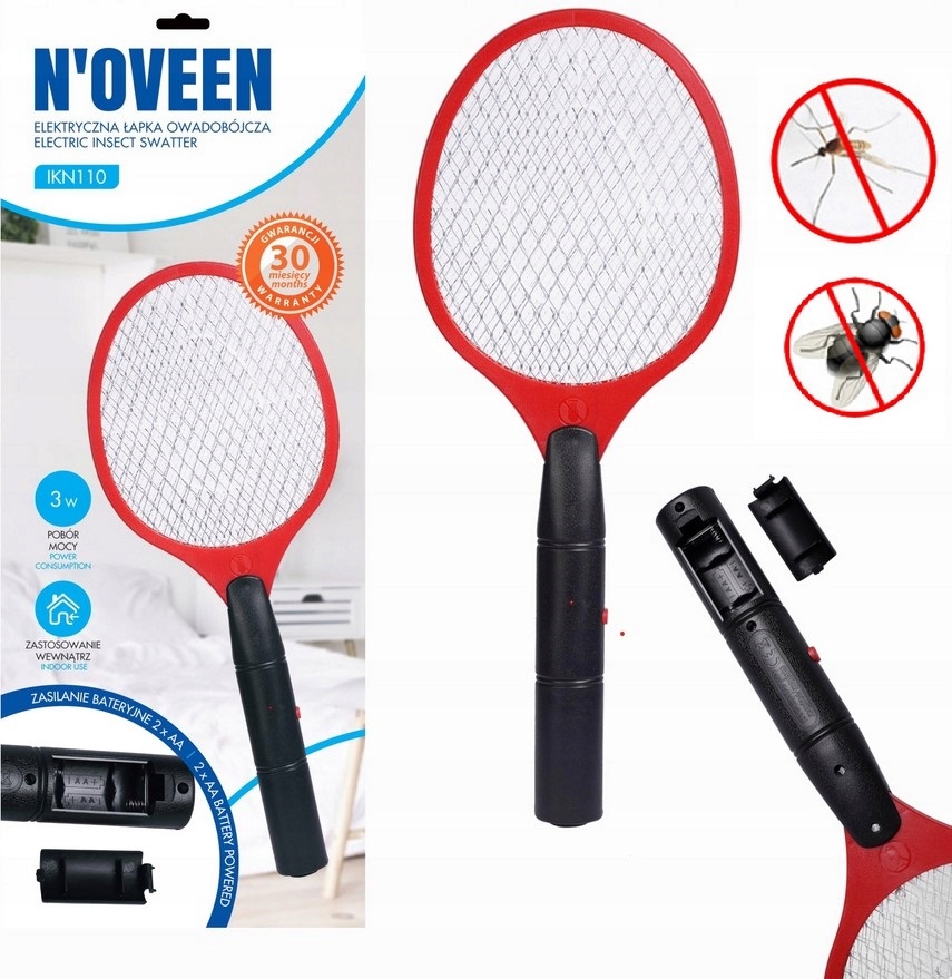 Celkový pohled na elektrickou lapačku hmyzu N'oveen IKN110