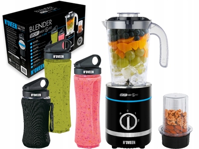 Stolní smoothie mixér N'oveen SB2000 v černém provedení