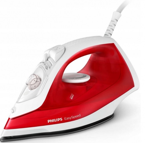 Napařovací žehlička Philips EasySpeed GC1742/40 v moderním červeno-bílém provedení