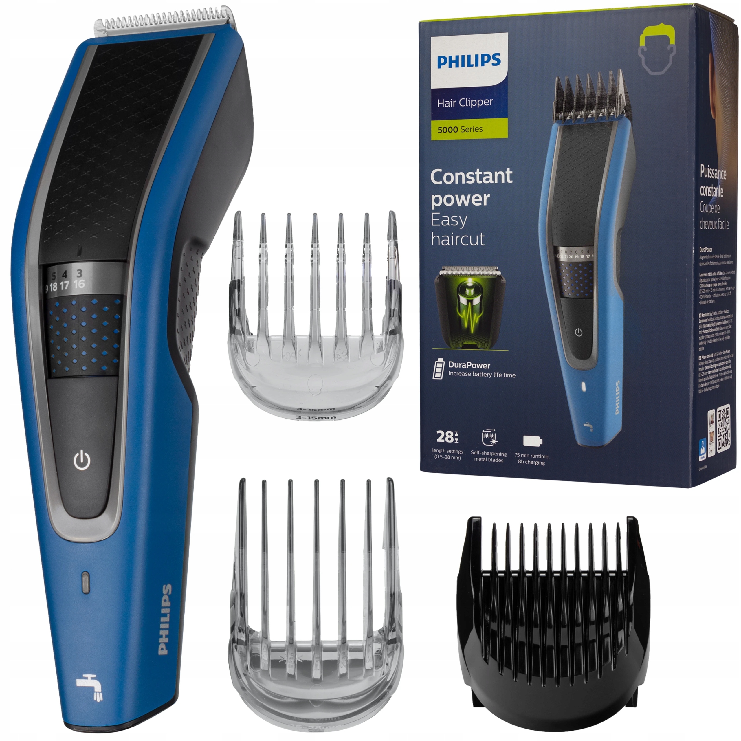 Zastřihovač vlasů Philips HC5612/15 vodotěsný a bezdrátový
