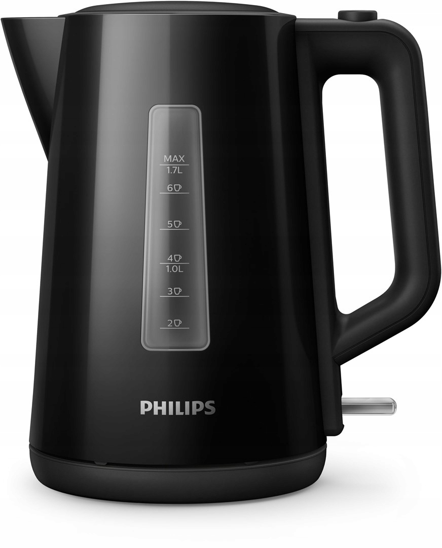 Elektrická varná konvice Philips řady 3000 HD9318/20 v černé barvě