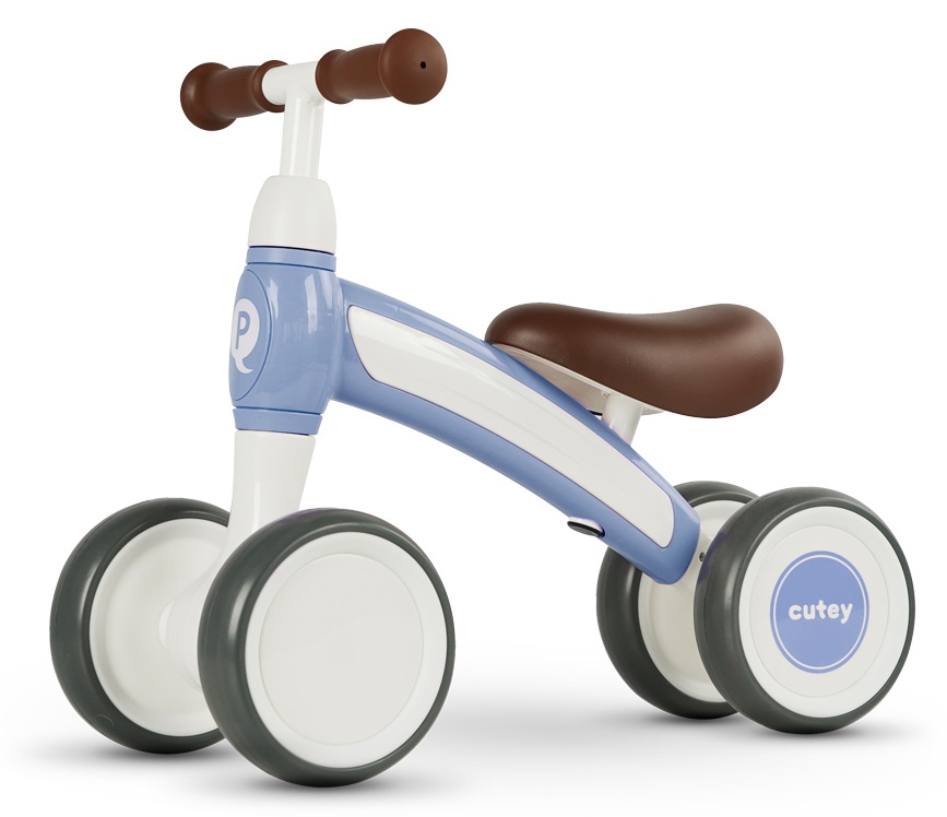 Dětské lehké odrážedlo QPlay Cutey Retro Blue pro nejmenší