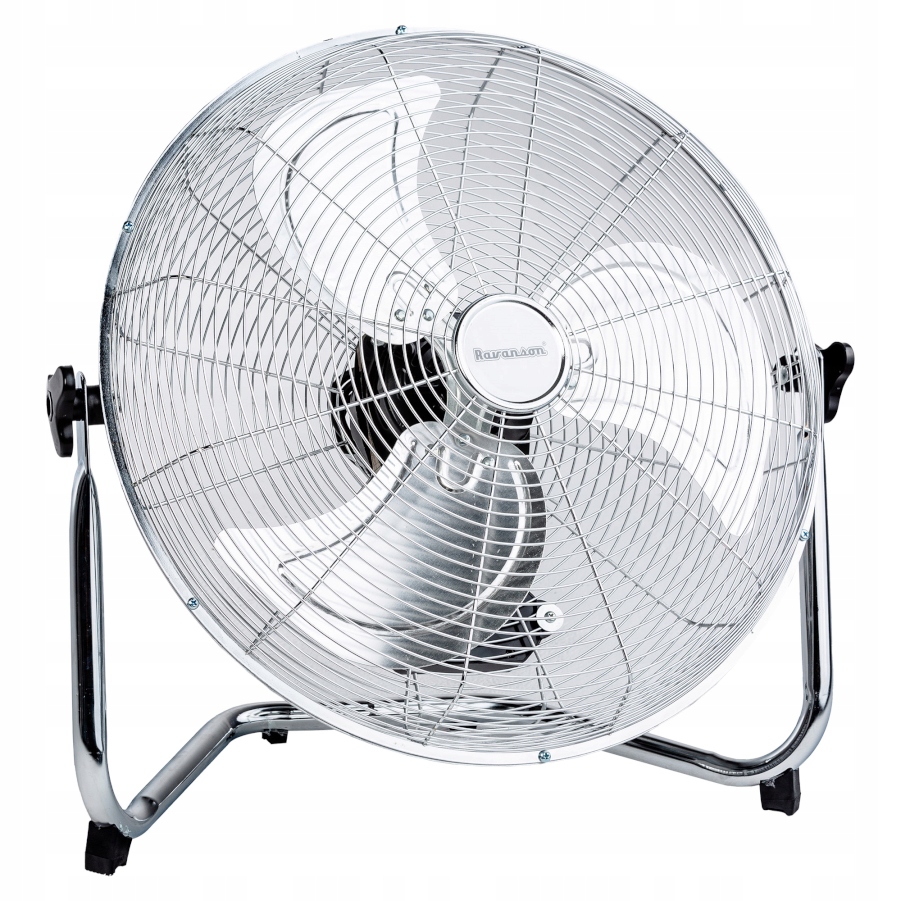 Masivní celokovový podlahový cirkulátor Ravanson WT-7045 INOX s hliníkovou vrtulí