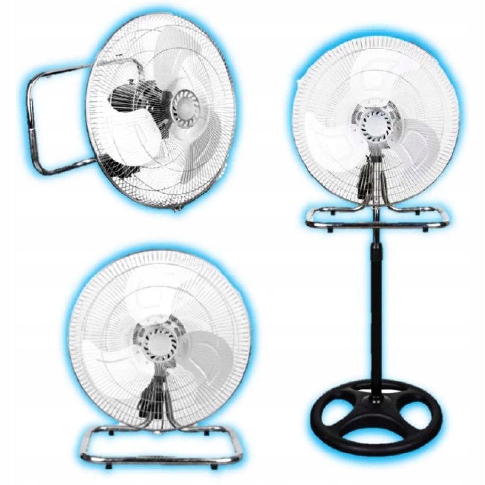 Zadní pohled na motorovou část a mechanické ovládání ventilátoru Ravanson WT-7046