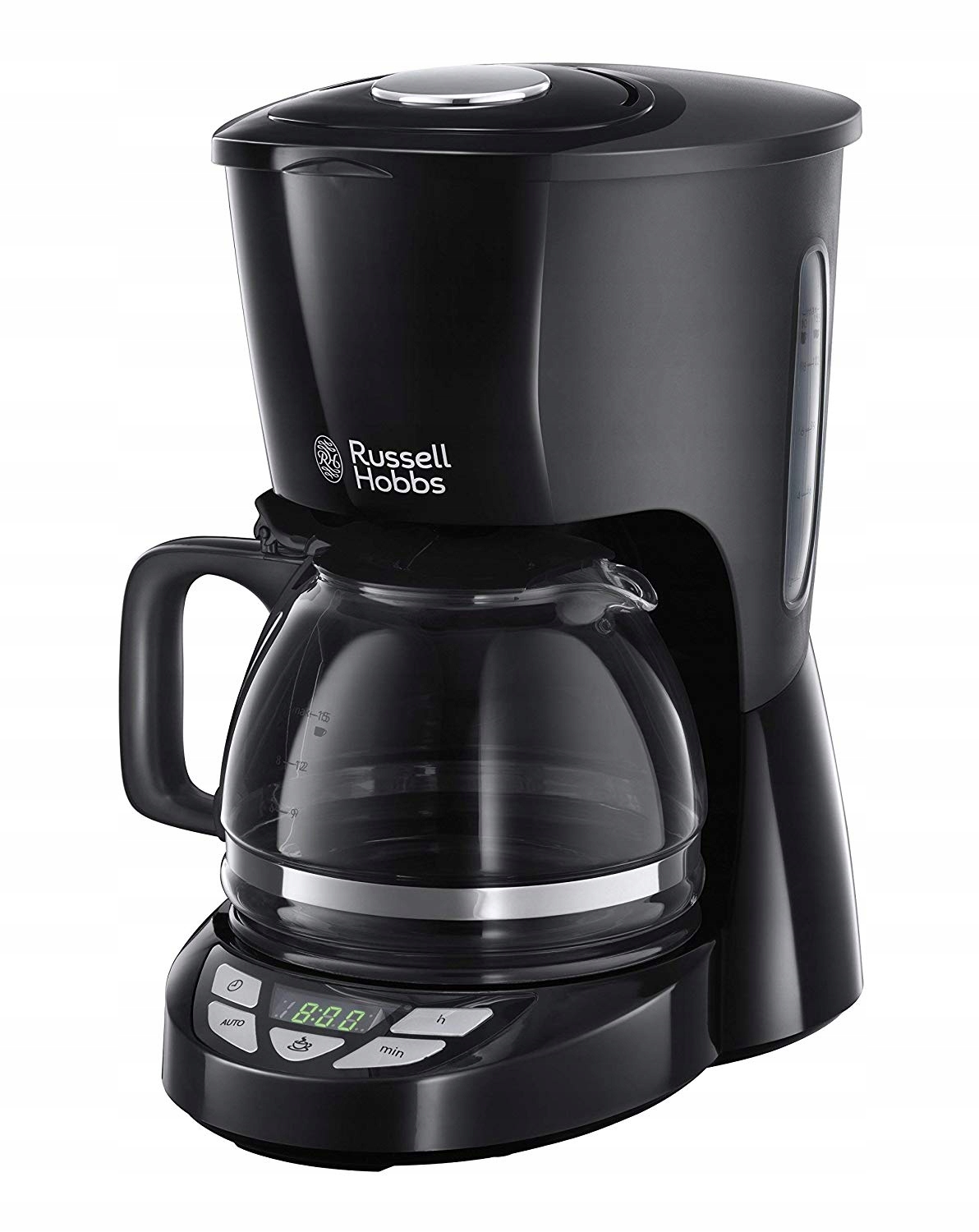 Překapávací kávovar Russell Hobbs 22620-56 Textures Plus – celkový pohled na design a konvici