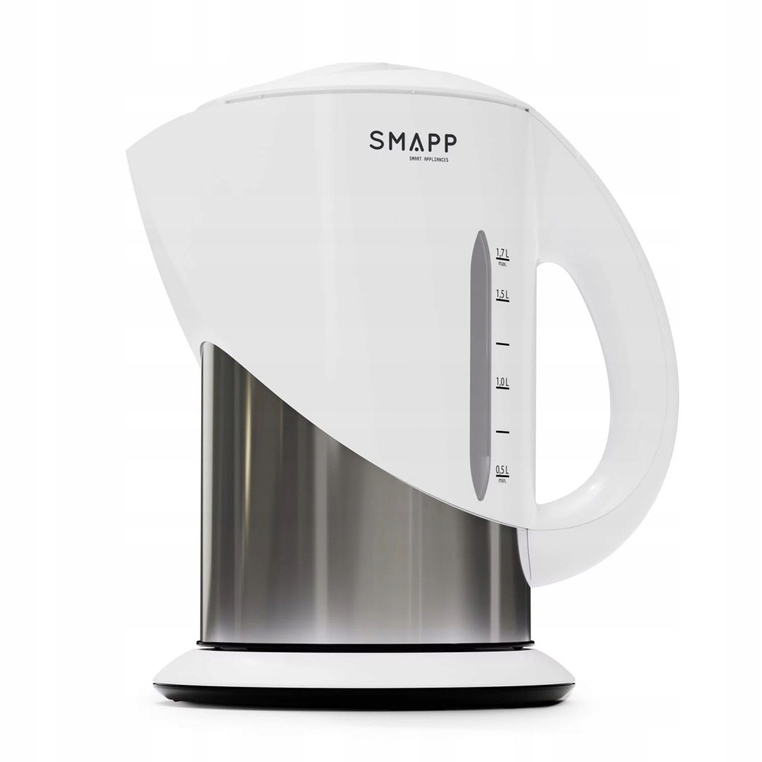 Bezdrátová varná konvice SMAPP 1,7 l v bílém provedení