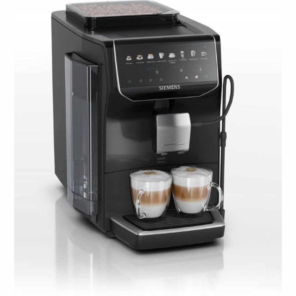 Automatický kávovar Siemens EQ500 iAroma TP553E07 - čelní pohled