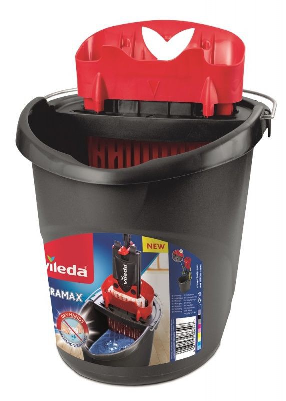 Vileda Sada UltraMax BOX Mop Plochý + Kbelík – detailní pohled na kód výrobce 155737