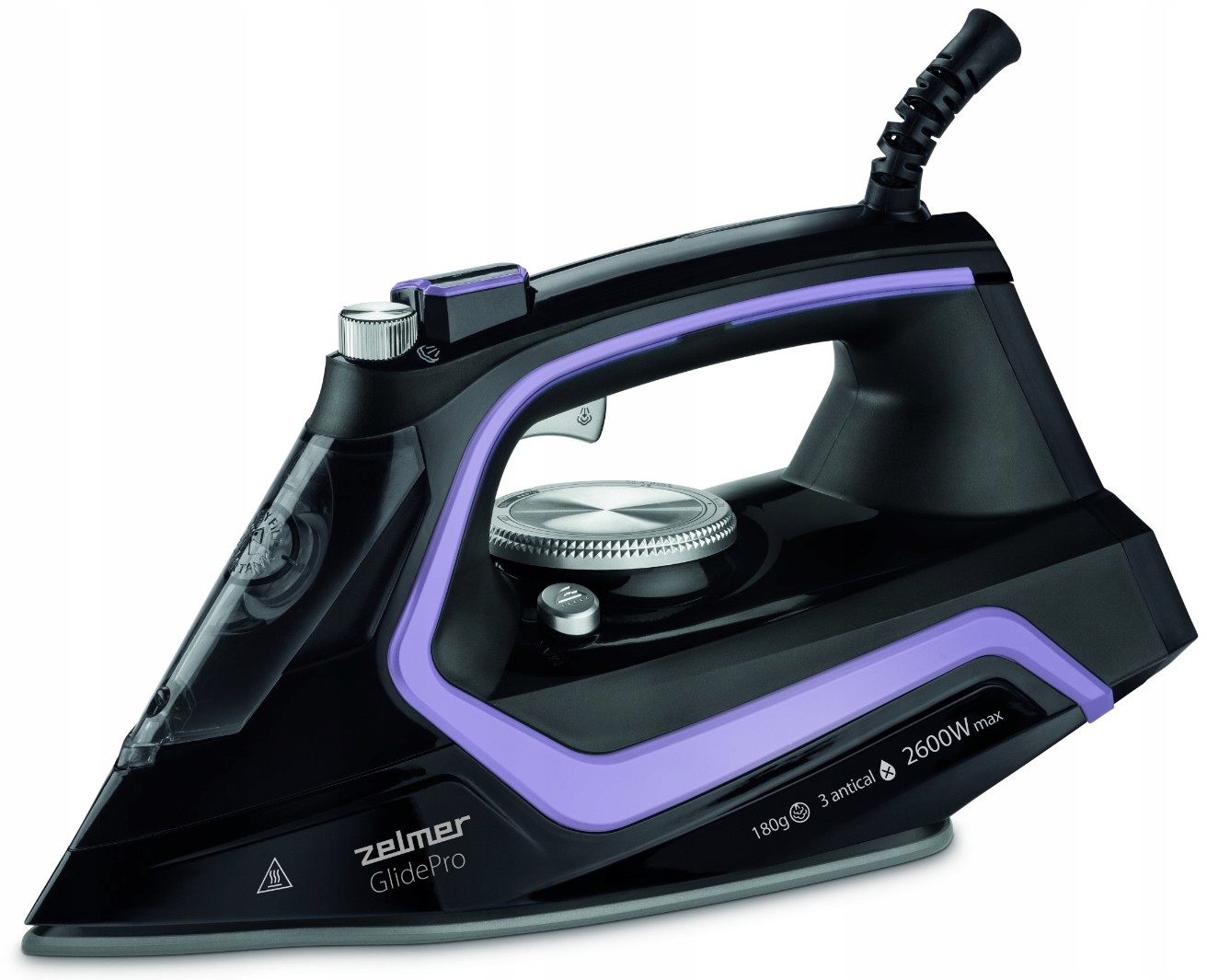 Model napařovací žehličky Zelmer ZIR2600 GildePro v detailu