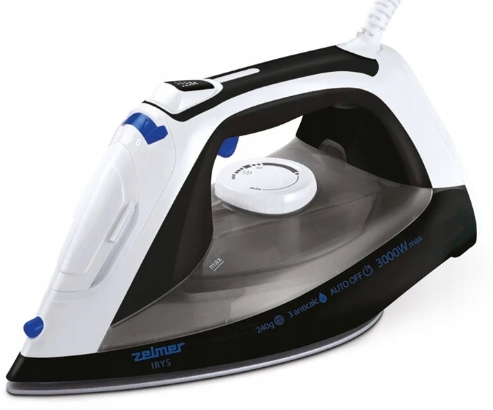 Napařovací žehlička Zelmer ZIR3100 Iris 3000 W s keramickou plochou