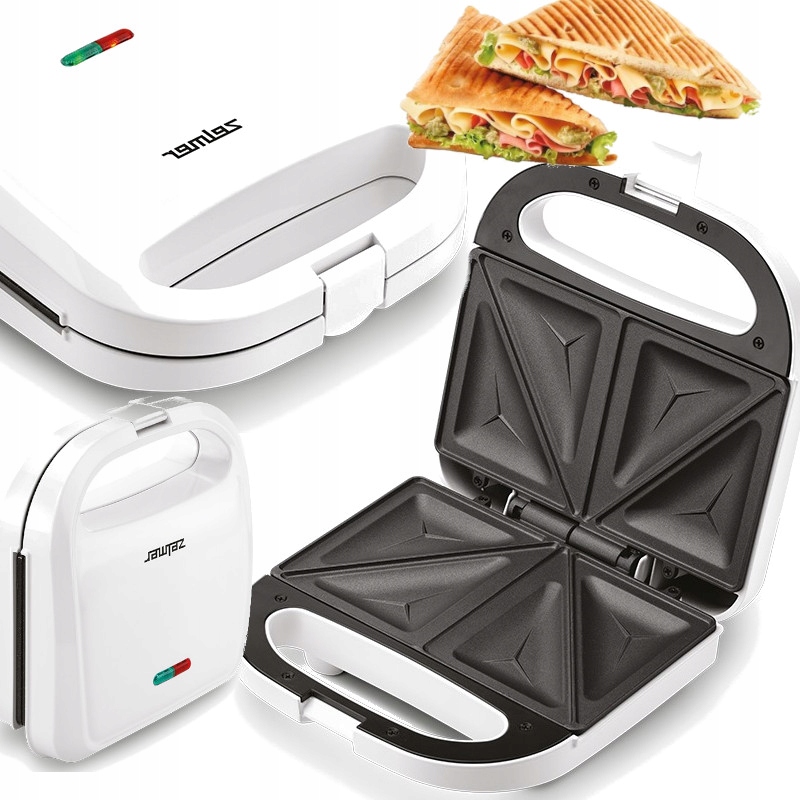 Bílý sendvičovač Zelmer ZSM7700