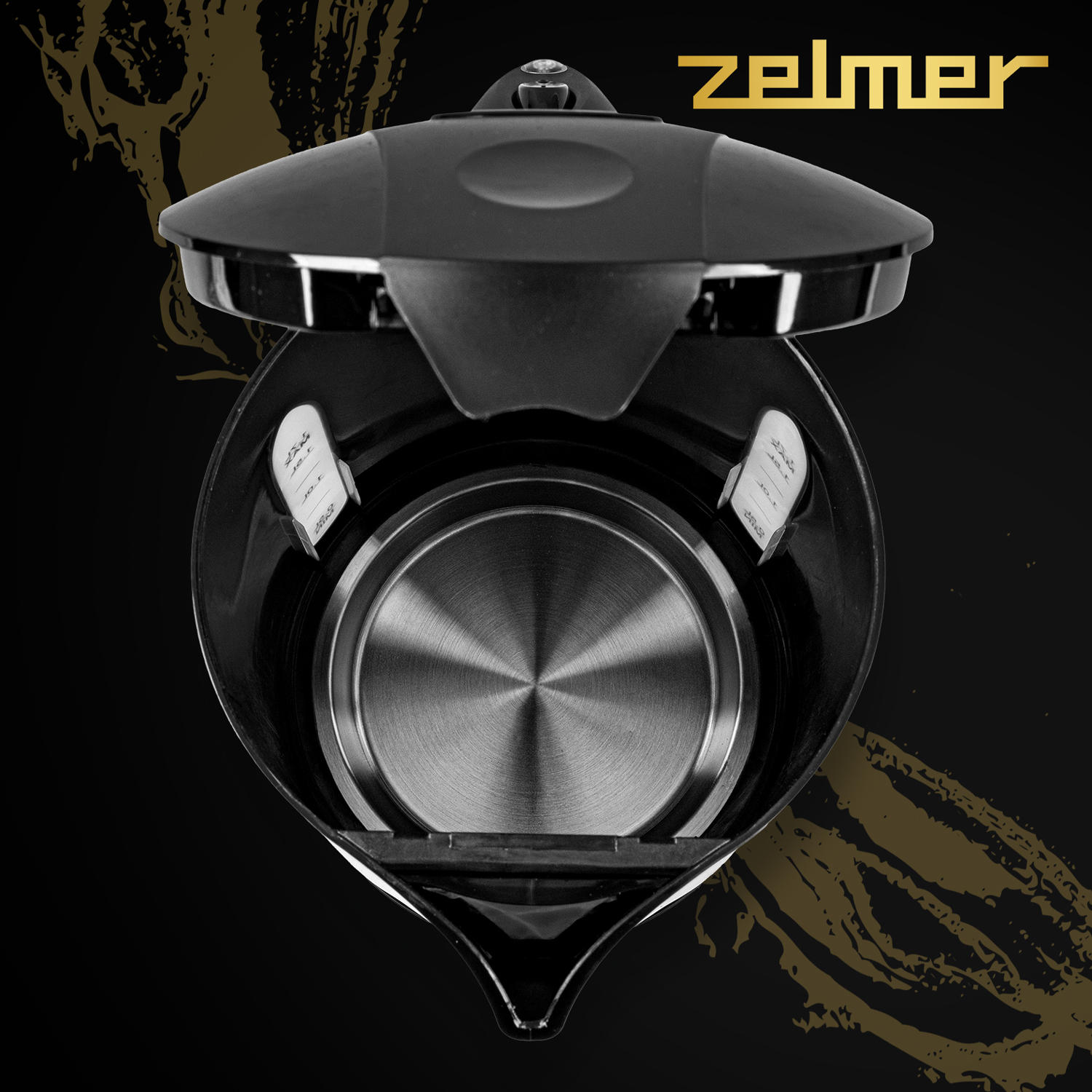 Model rychlovarné konvice Zelmer ZCK7630 Crystal Gold