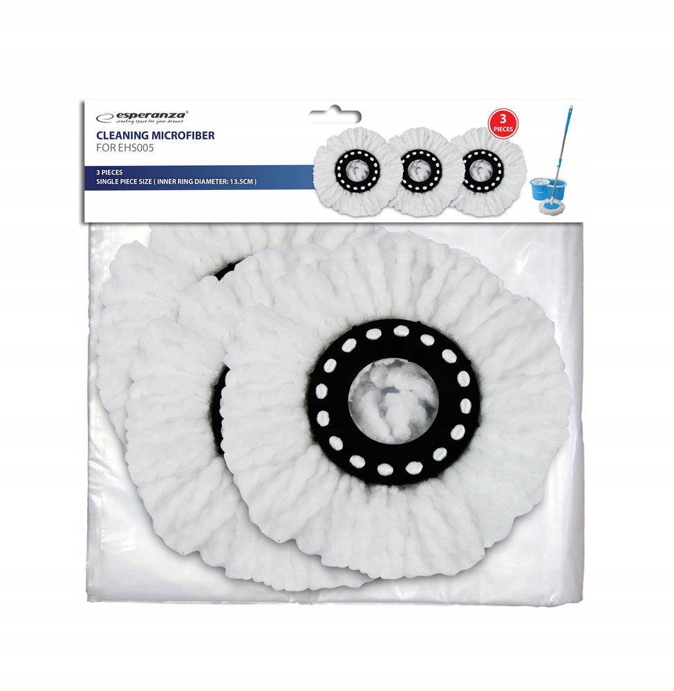 Náhradní vložka do mopu Esperanza Perfect Clean EHS005SP3 - originální balení