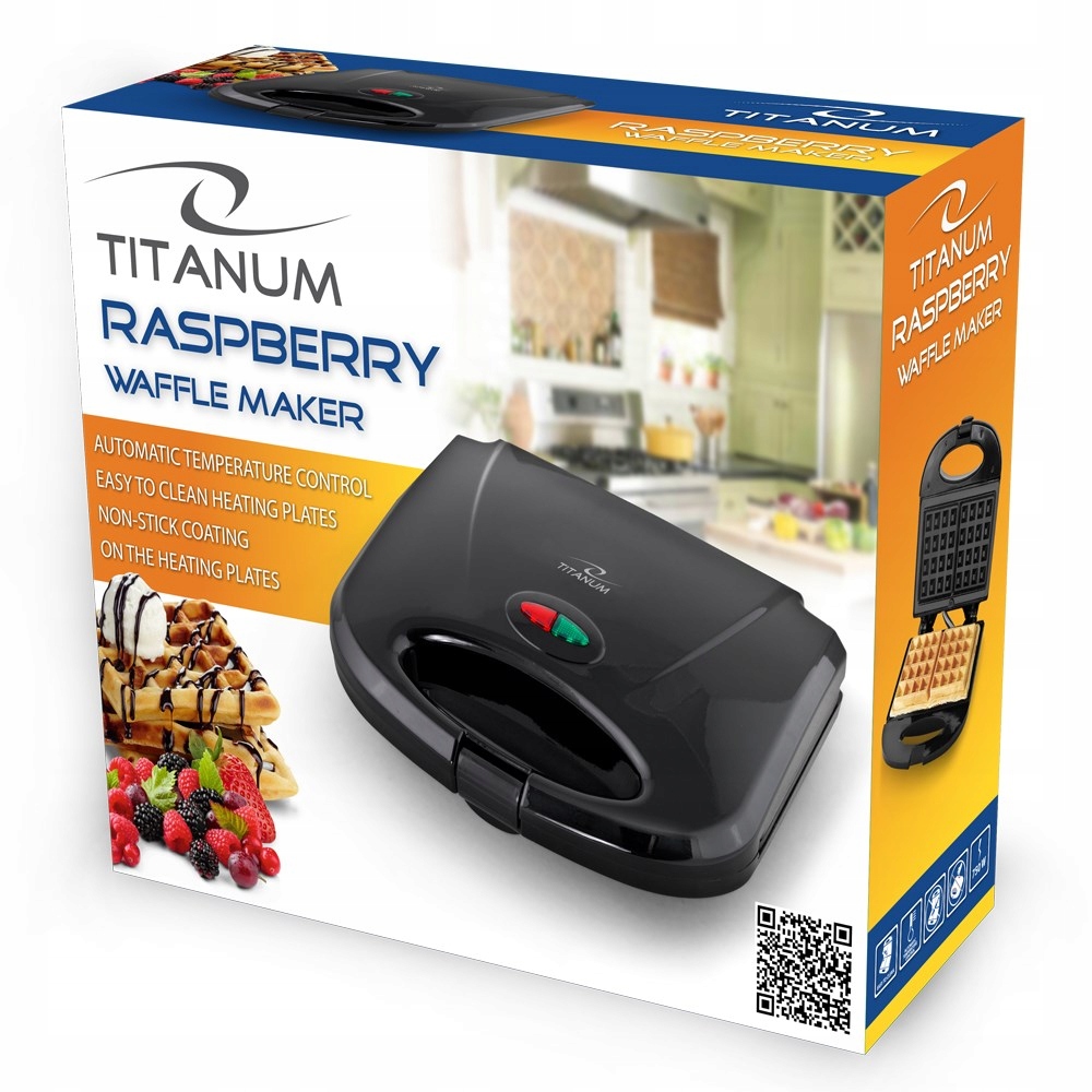 Značka Esperanza - vaflovač Titanum Raspberry TKT003